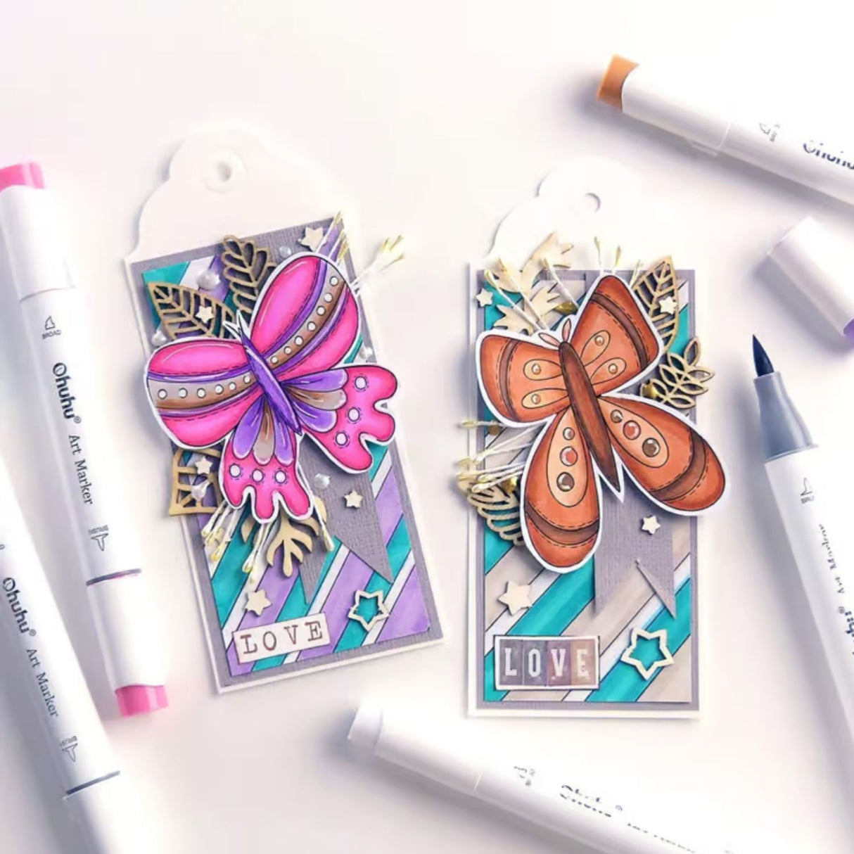 Ohuhu - Set 48 Marcadores al Alcohol Honolulu B Doble Punta