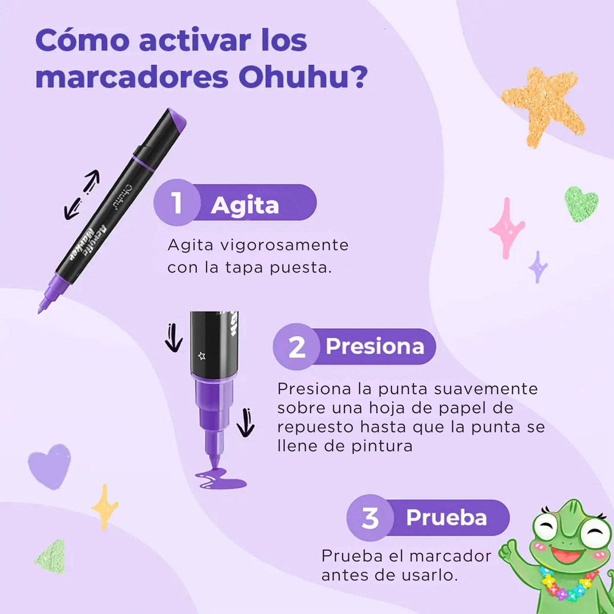 Ohuhu - Set 90 Marcadores Acrílicos Kakaako Doble Punta