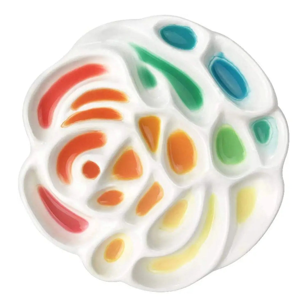 Paleta Mezcladora Porcelana Flor de Rosa