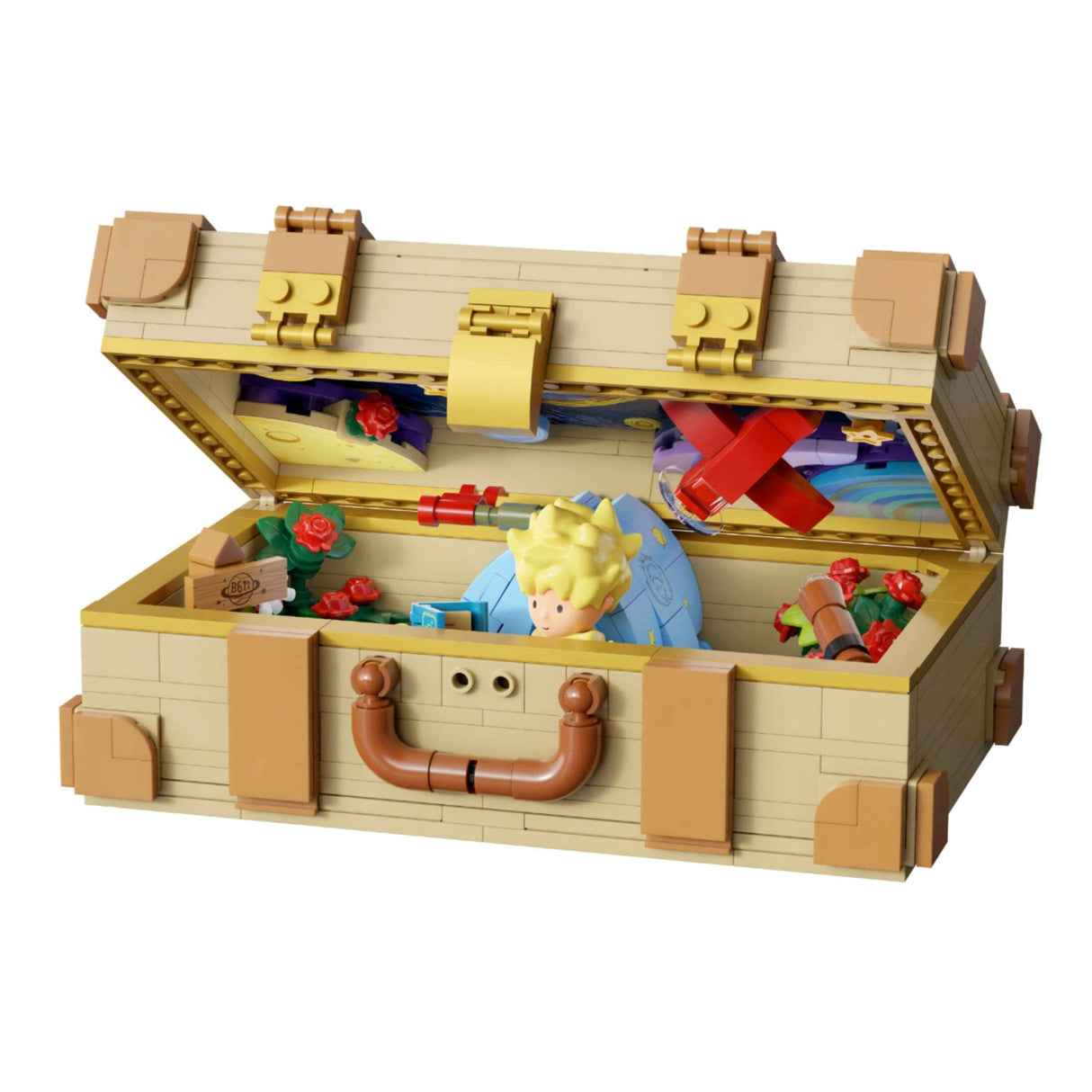 Pantasy - Juego de Bloques El Principito Le Petit Prince Suitcase