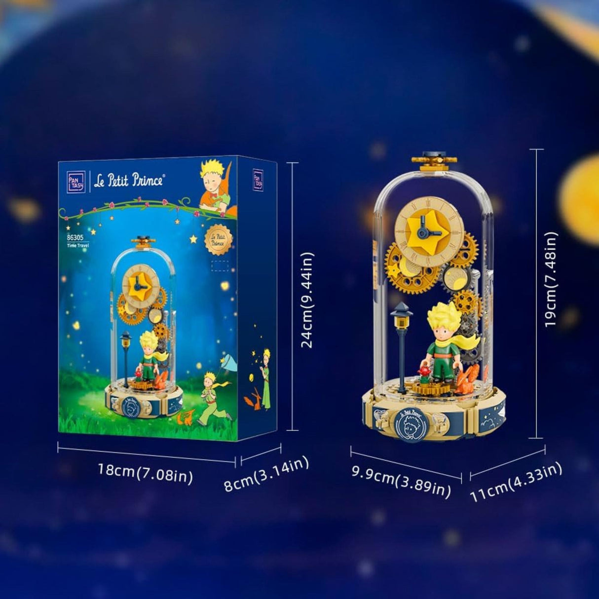 Pantasy - Juego de Bloques El Principito Time Travel