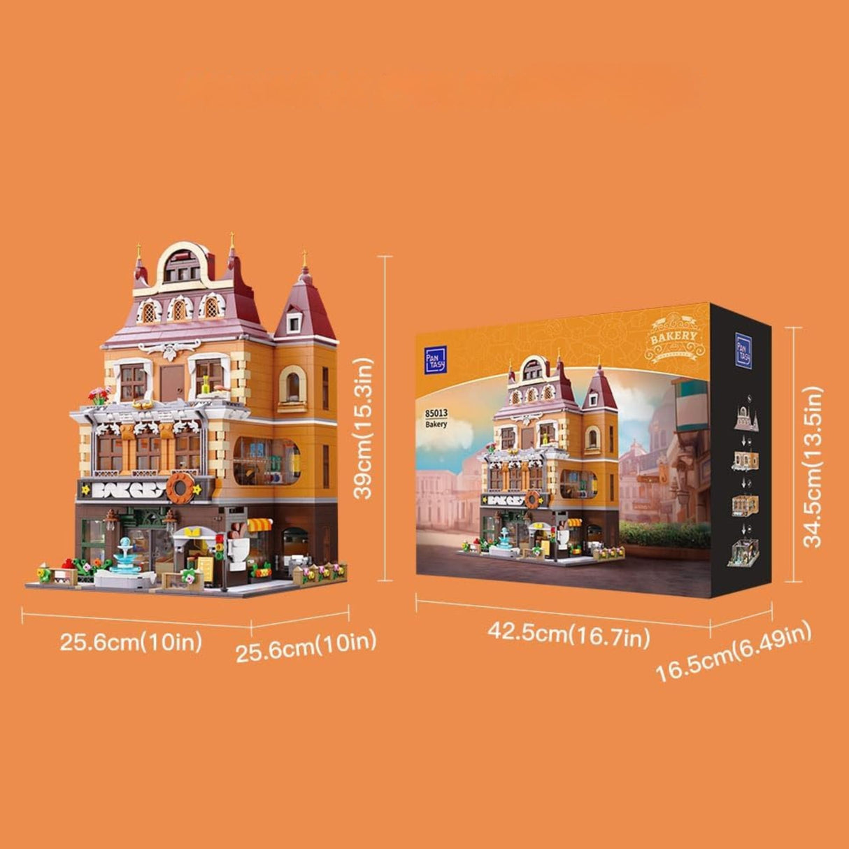 Pantasy - Juego de Bloques Panadería