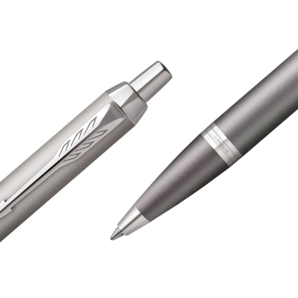 Parker - Bolígrafo IM Writing Rituals Tinta Azul, Punta M, Grey