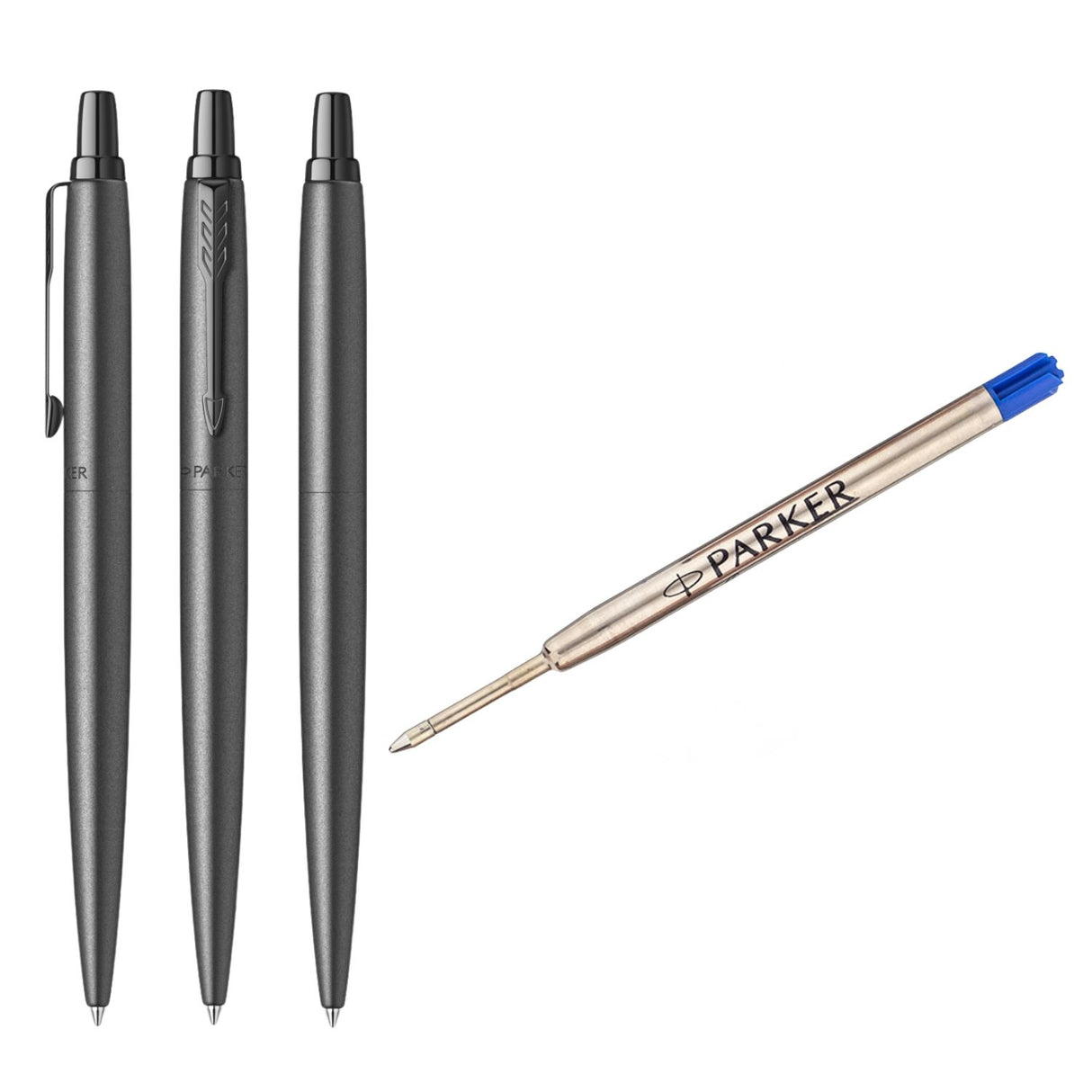 Parker - Boligrafo Jotter XL Tinta Azul, Punta M, Monochrome Black