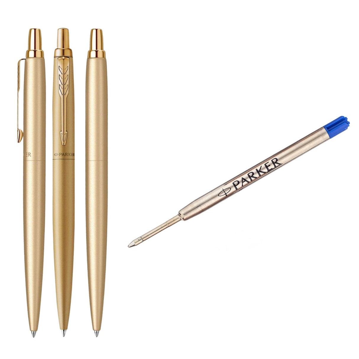 Parker - Boligrafo Jotter XL Tinta Azul, Punta M, Monochrome Gold