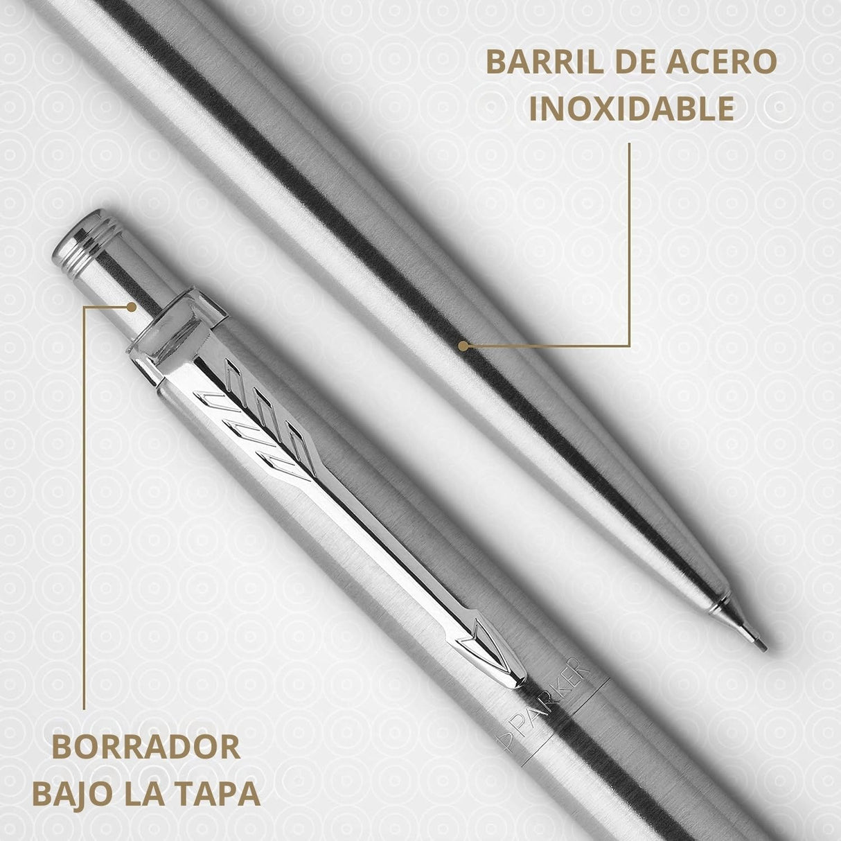 Parker - Kit Boligrafo y Portaminas Jotter Tinta Azul, Caja de Regalo