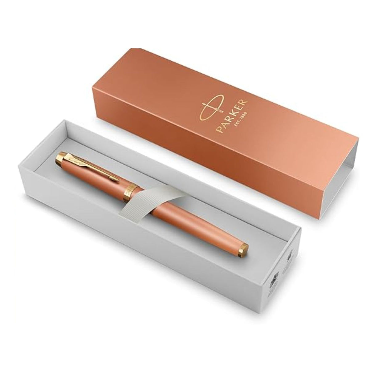Parker - Pluma IM Writing Rituals Tinta Azul, Punta M, Uplifting Orange