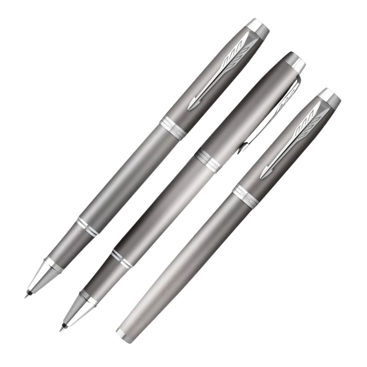 Parker - Rollerball IM Writing Rituals Tinta Azul, Punta F, Grey