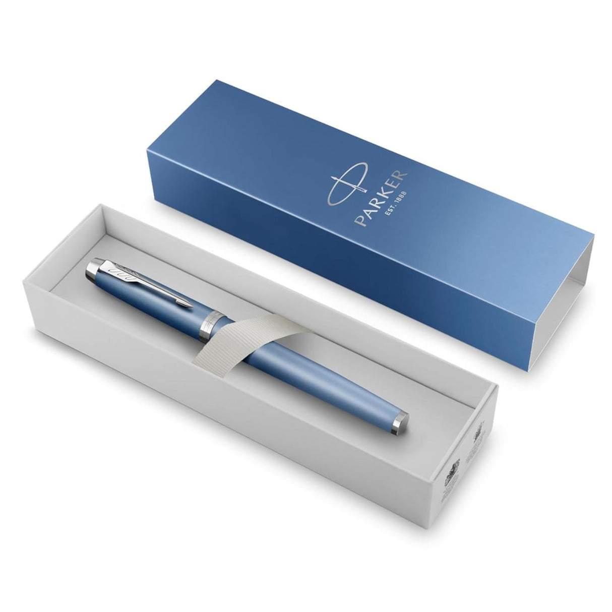 Parker - Rollerball IM Writing Rituals Tinta Azul, Punta F, Peaceful Blue