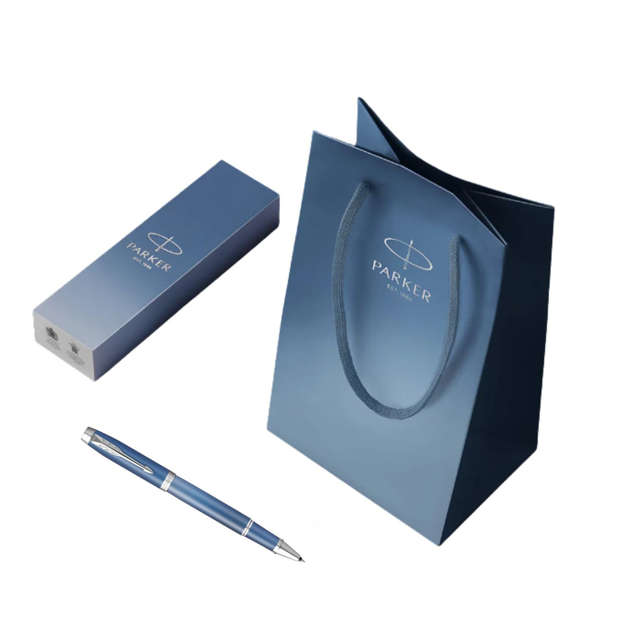 Parker - Rollerball IM Writing Rituals Tinta Azul, Punta F, Peaceful Blue