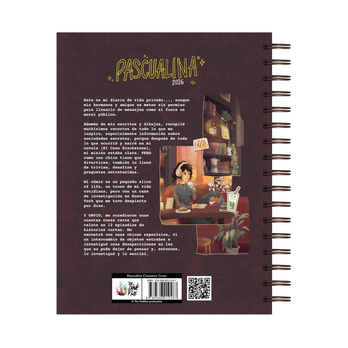 Pascualina - Agenda 2026 Cinnamon Cover