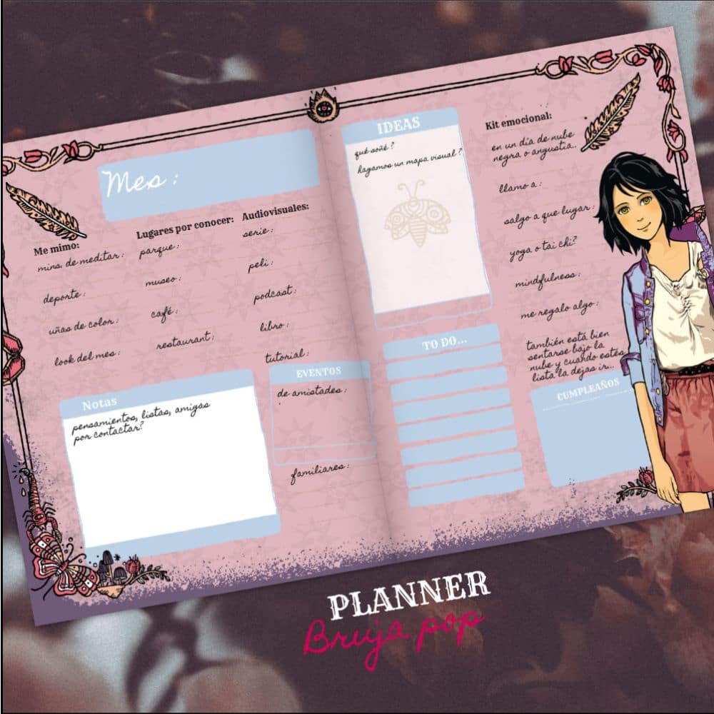 Pascualina - Planner Book Bruja Pop