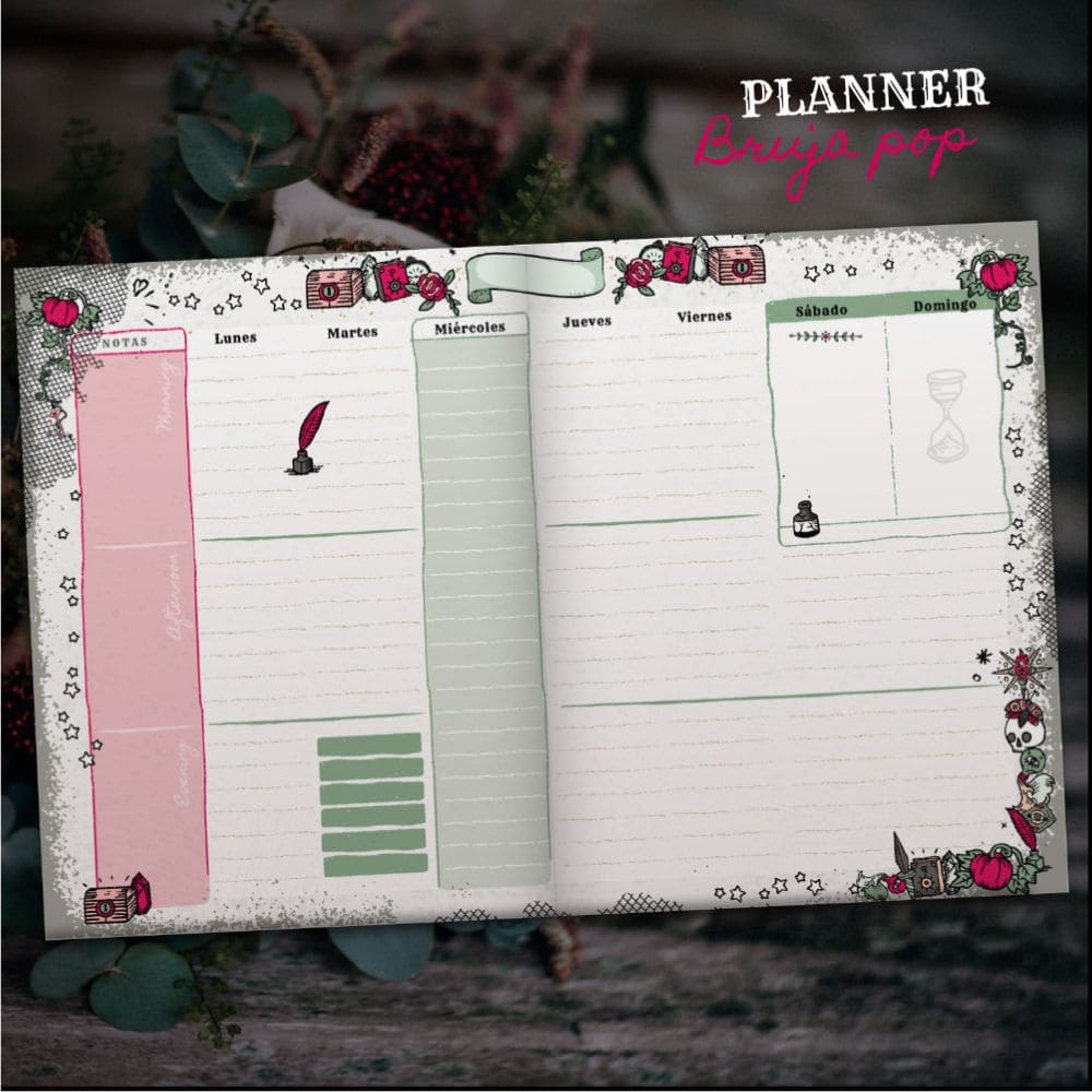 Pascualina - Planner Book Bruja Pop