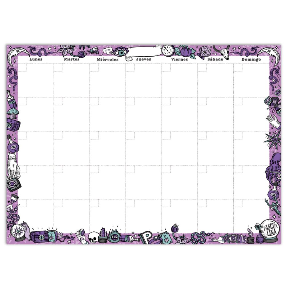 Pascualina - Planner Mensual