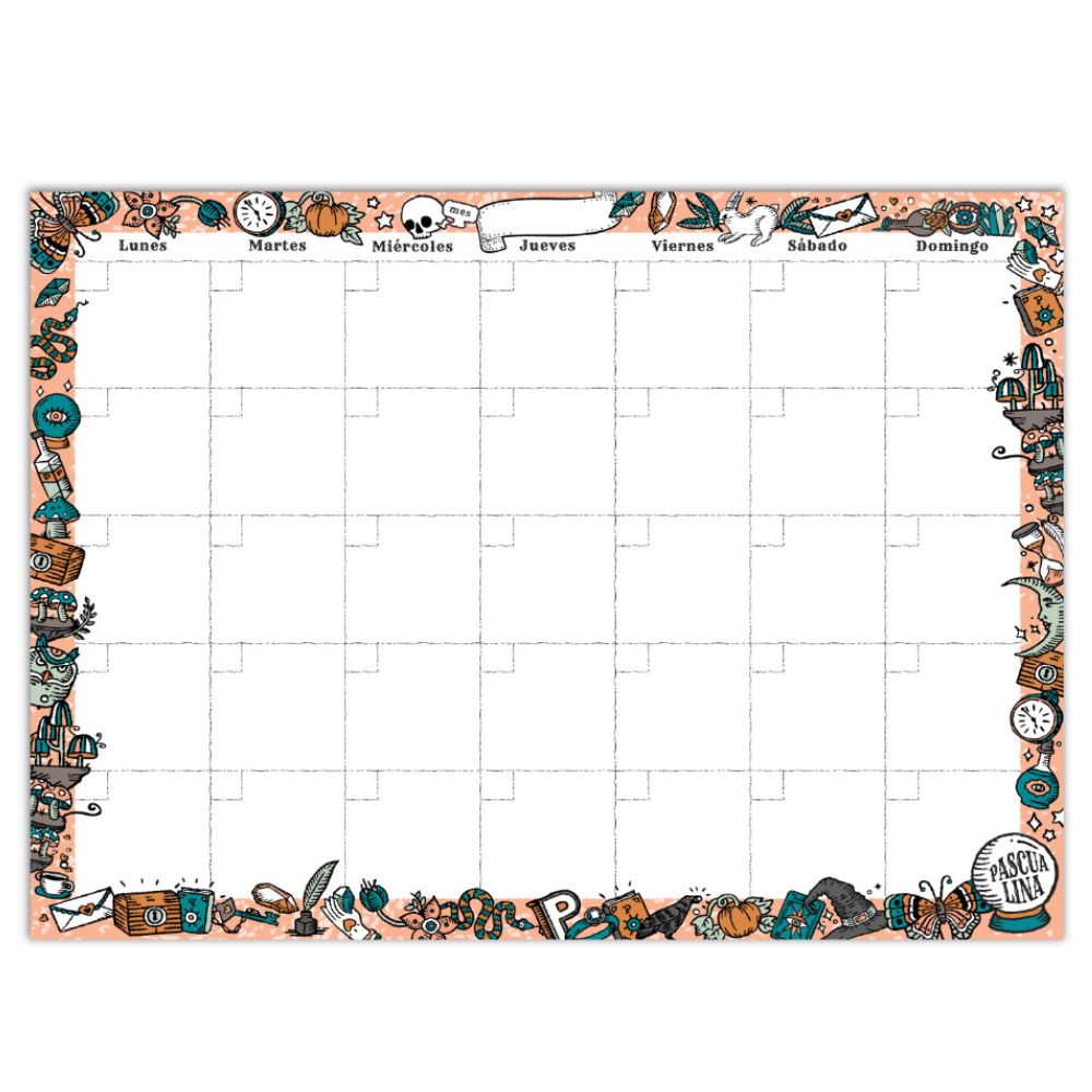 Pascualina - Planner Mensual