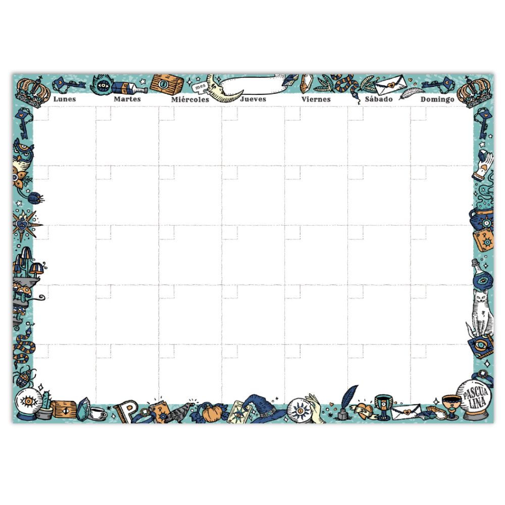 Pascualina - Planner Mensual
