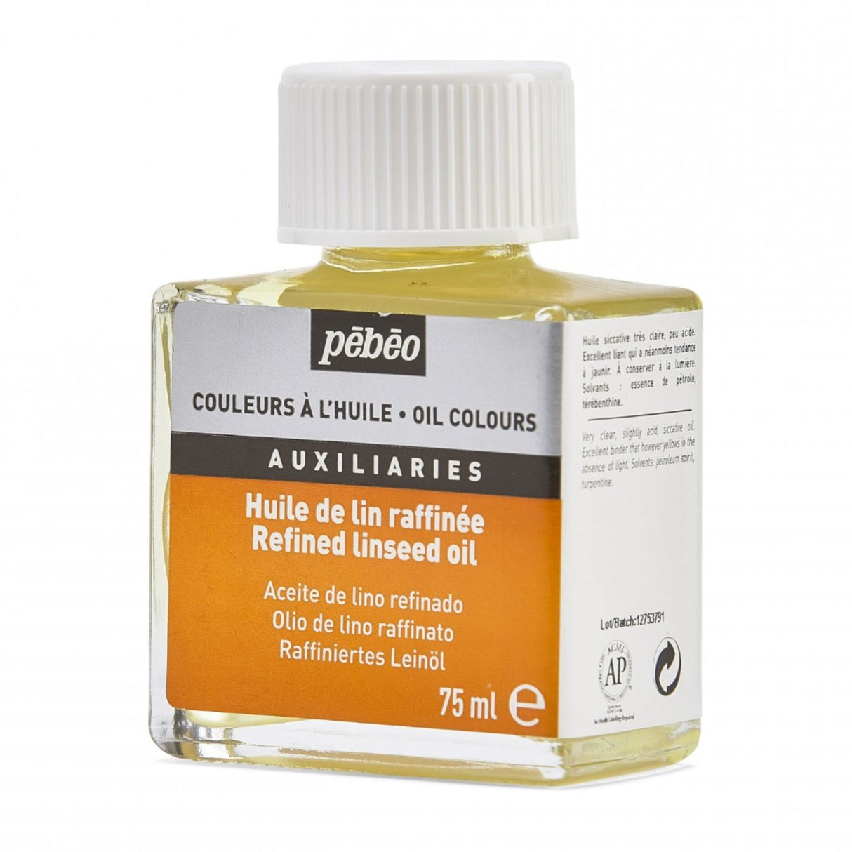 Pebeo - Aceite de Linaza Refinado 75 ml