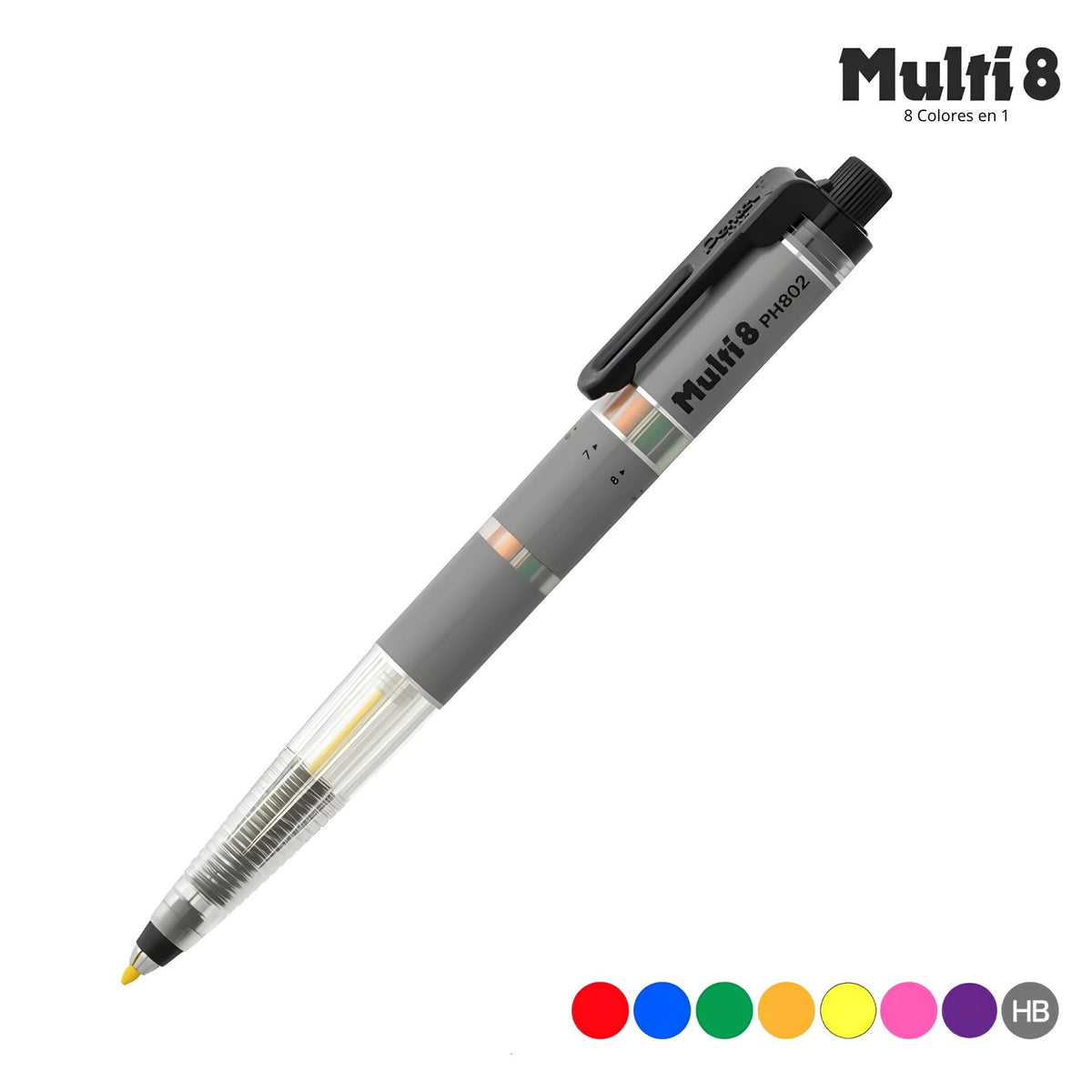 Pentel - Portaminas Multi 8 PH802 2.0 mm