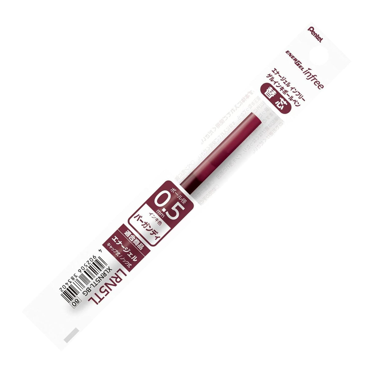 Pentel - Repuesto Lápiz Gel Energel Infree 0,5 mm