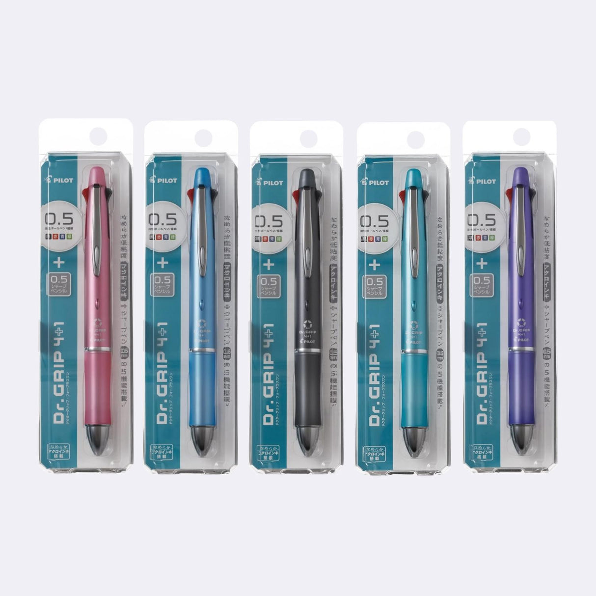 Pilot - Bolígrafo Multifunción Dr Grip 4+1 05 y Portaminas 05