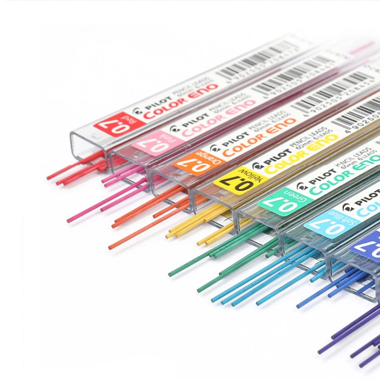 Pilot Eno - Pack 6 Minas de Colores para Portaminas 07