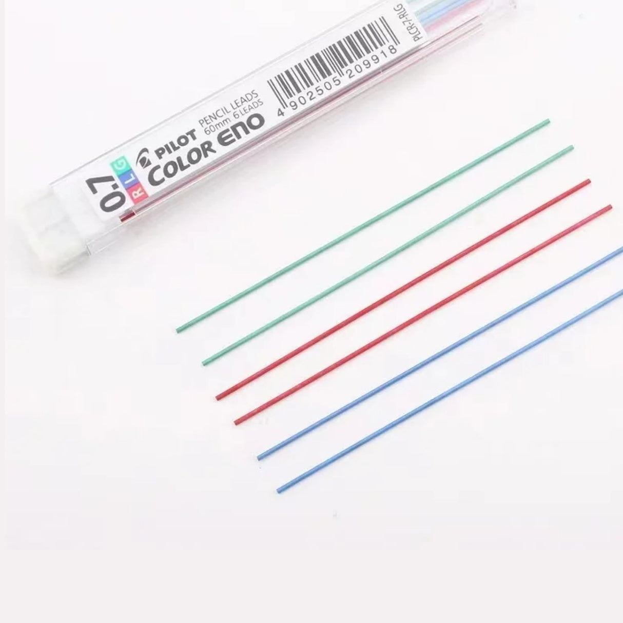 Pilot Eno - Pack 6 Minas de Colores para Portaminas 07
