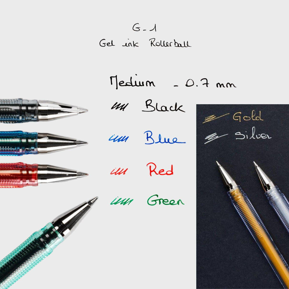 Pilot G-1 - Lápiz Gel Punta 07