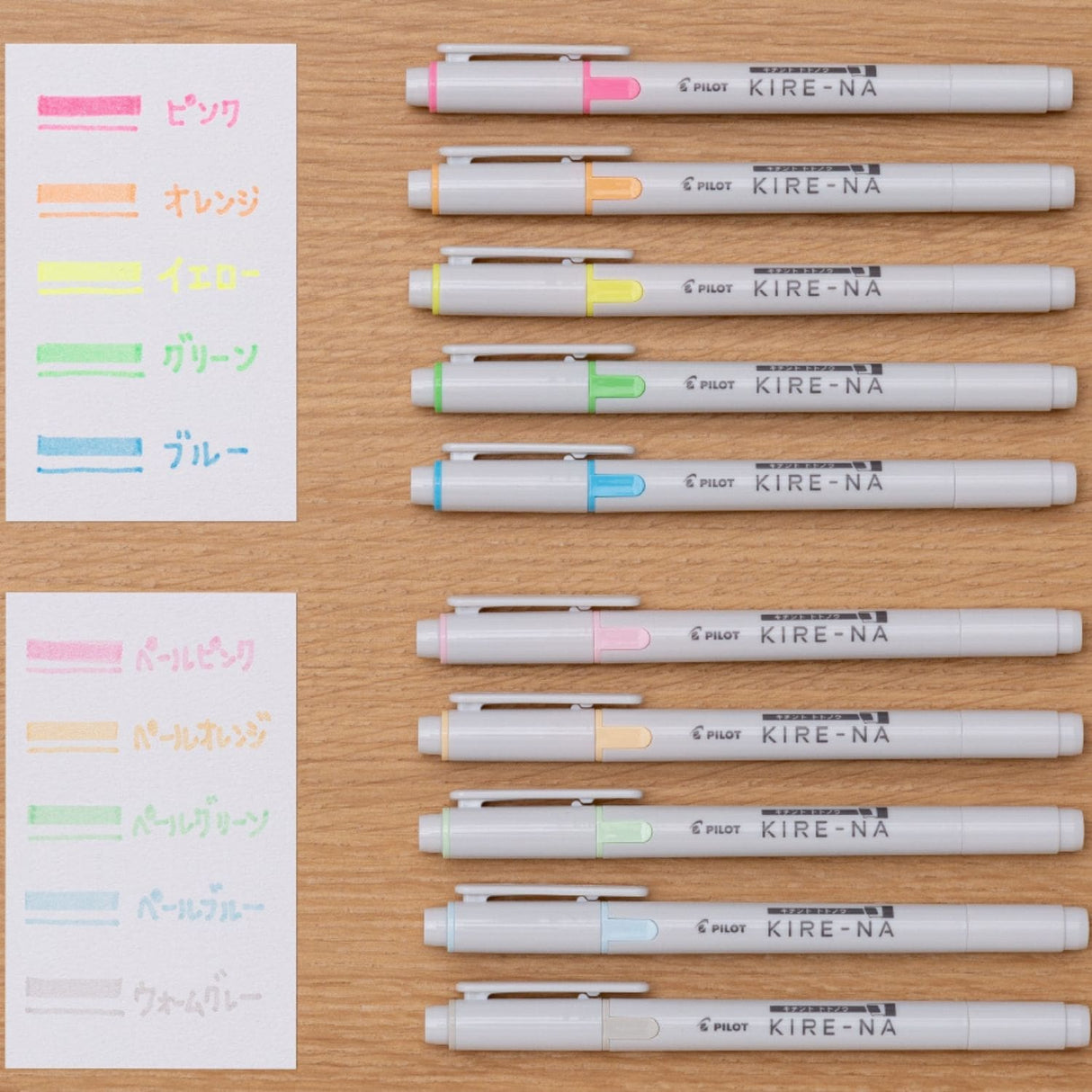 Pilot Kire-Na - Destacadores Doble Punta