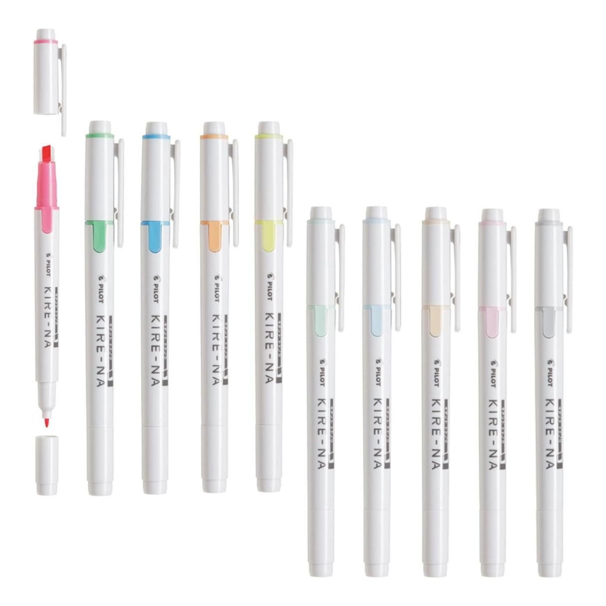 Pilot Kire-Na - Destacadores Doble Punta