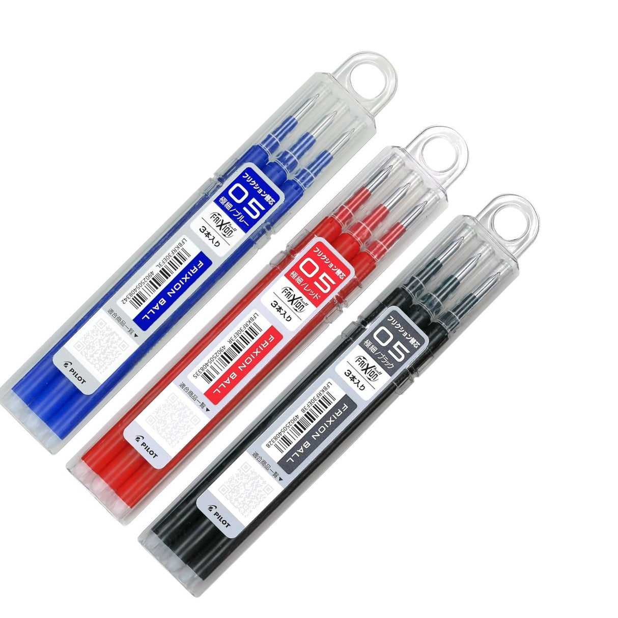 Pilot - Pack 3 Repuestos Lápiz Gel Frixion Ball LFBKRF30EF3 Punta 05