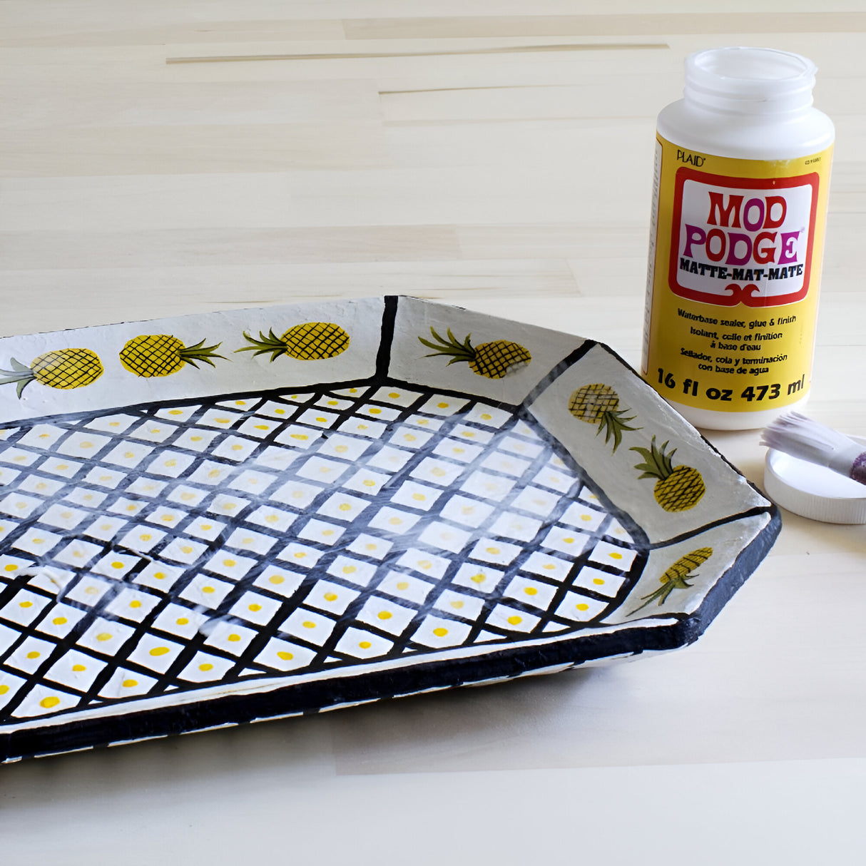 Plaid Mod Podge - Set 5 Pegamento Sellador y Acabado Starter