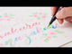 Sakura Koi - Set 6 Marcadores Coloring Brush Pens Pastel