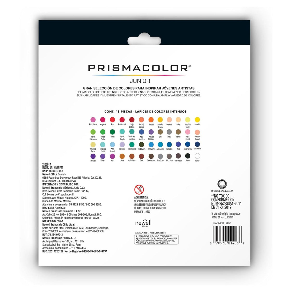Prismacolor Junior - Set 48 Lápices de Colores