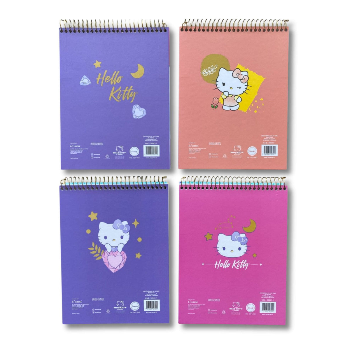 Proarte - Croquera Hello Kitty 80 h