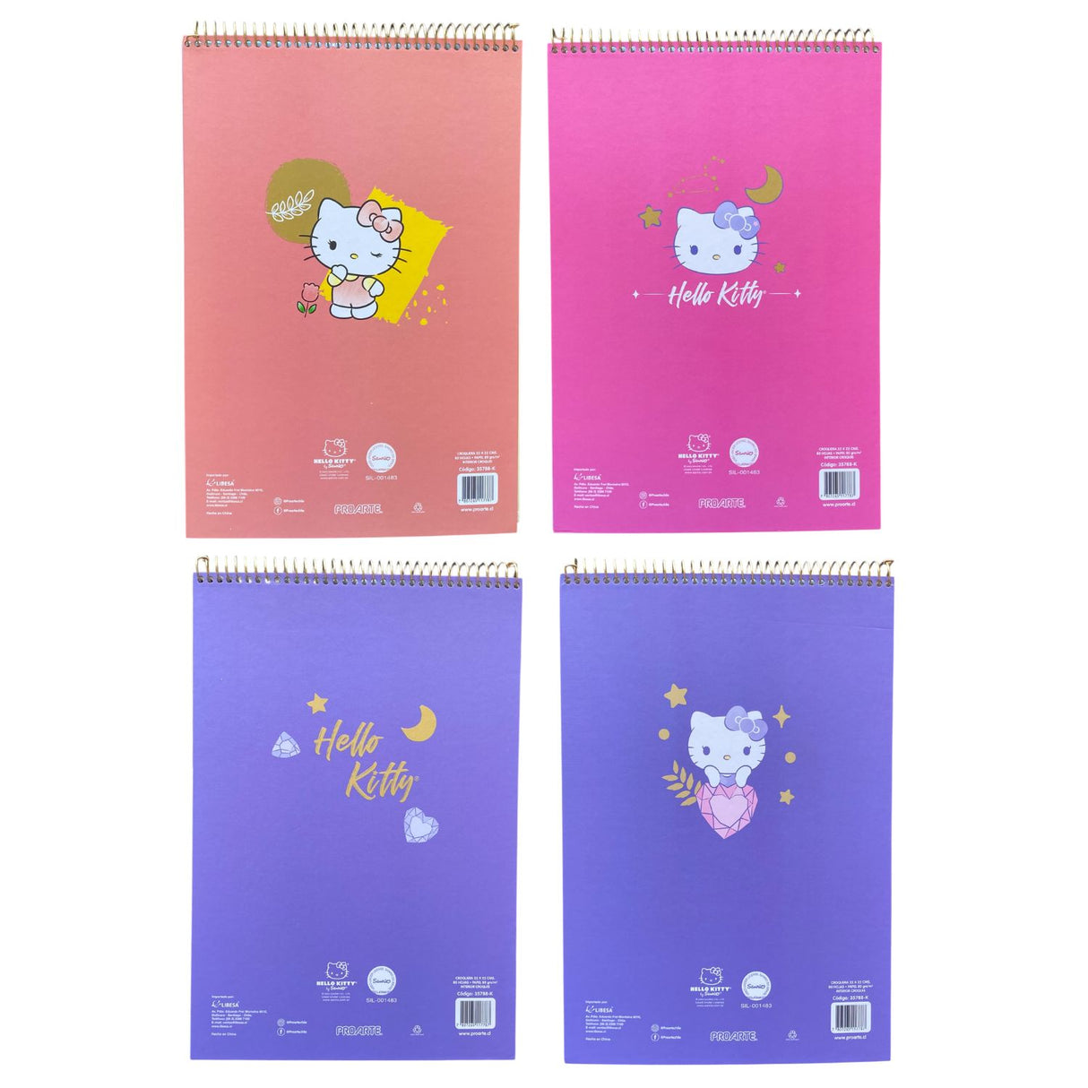 Proarte - Croquera Hello Kitty 80 h