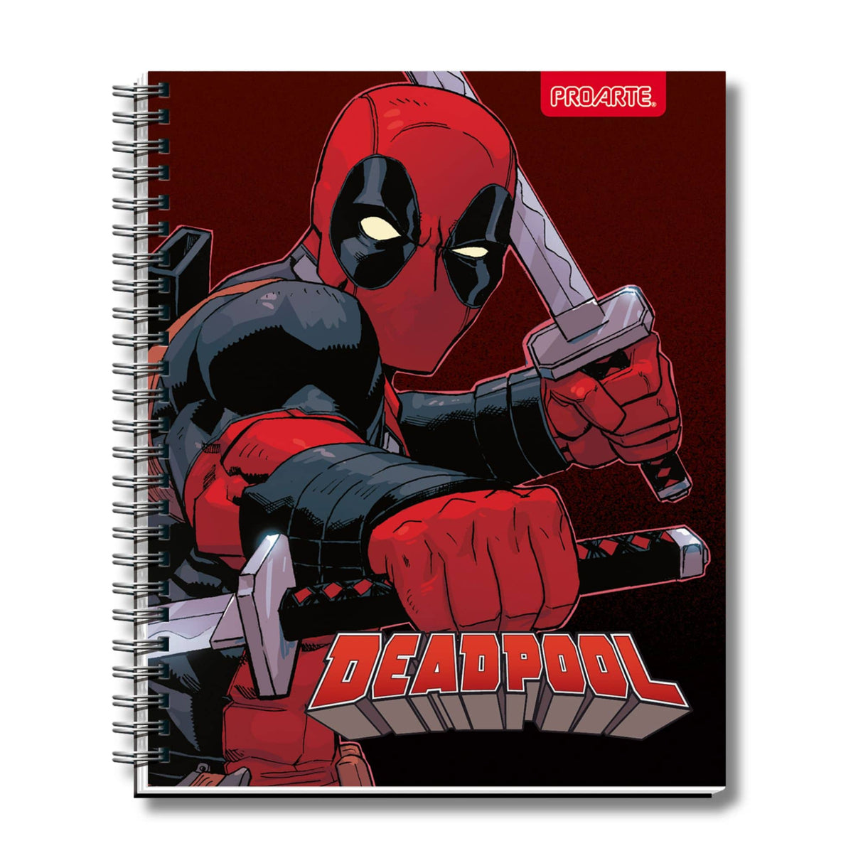 Proarte - Cuaderno Universitario Deadpool 100 h 7 mm