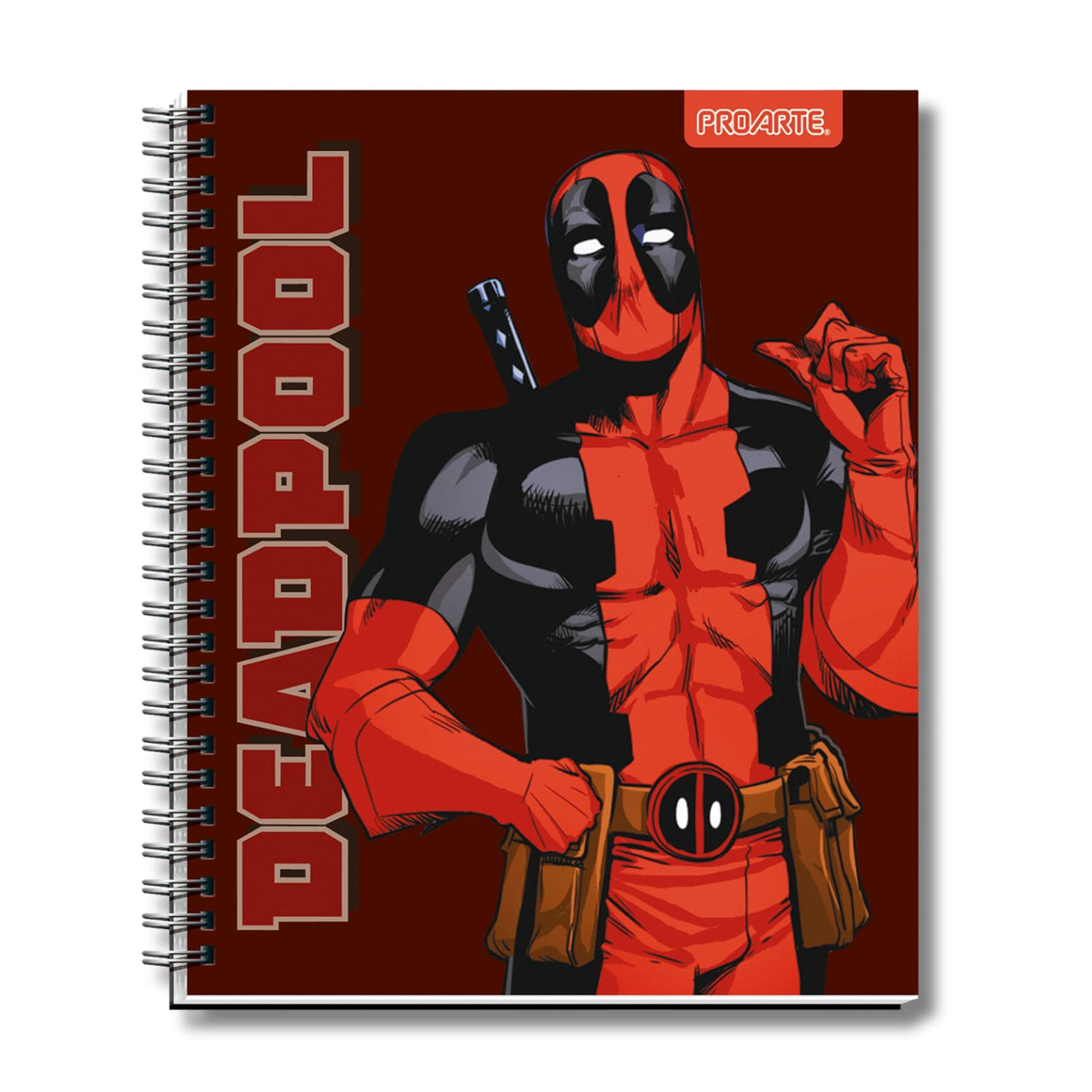 Proarte - Cuaderno Universitario Deadpool 100 h 7 mm