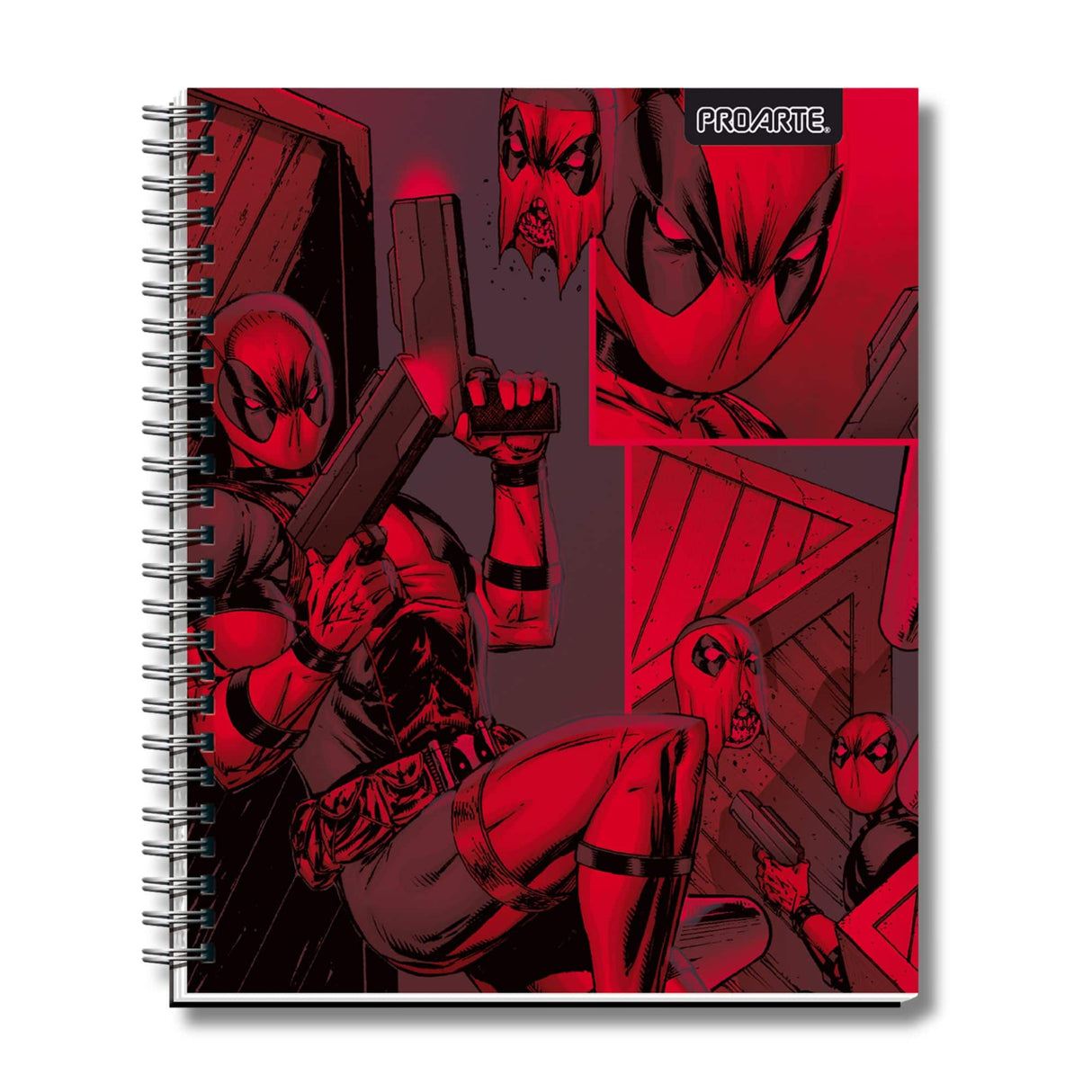 Proarte - Cuaderno Universitario Deadpool 100 h 7 mm