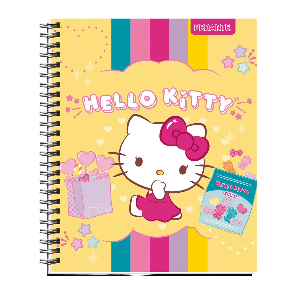 Proarte - Cuaderno Universitario Hello Kitty 100 h 7 mm