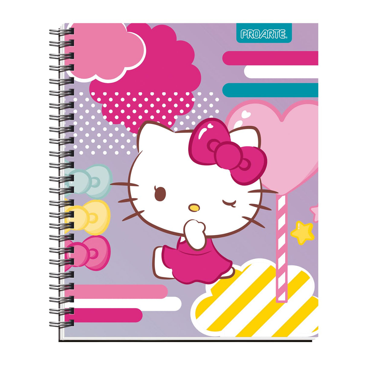 Proarte - Cuaderno Universitario Hello Kitty 100 h 7 mm