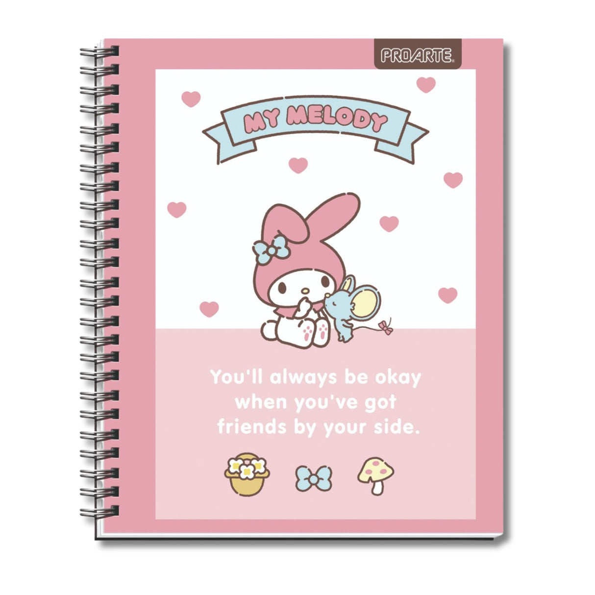 Proarte - Cuaderno Universitario My Melody 100 h 7 mm