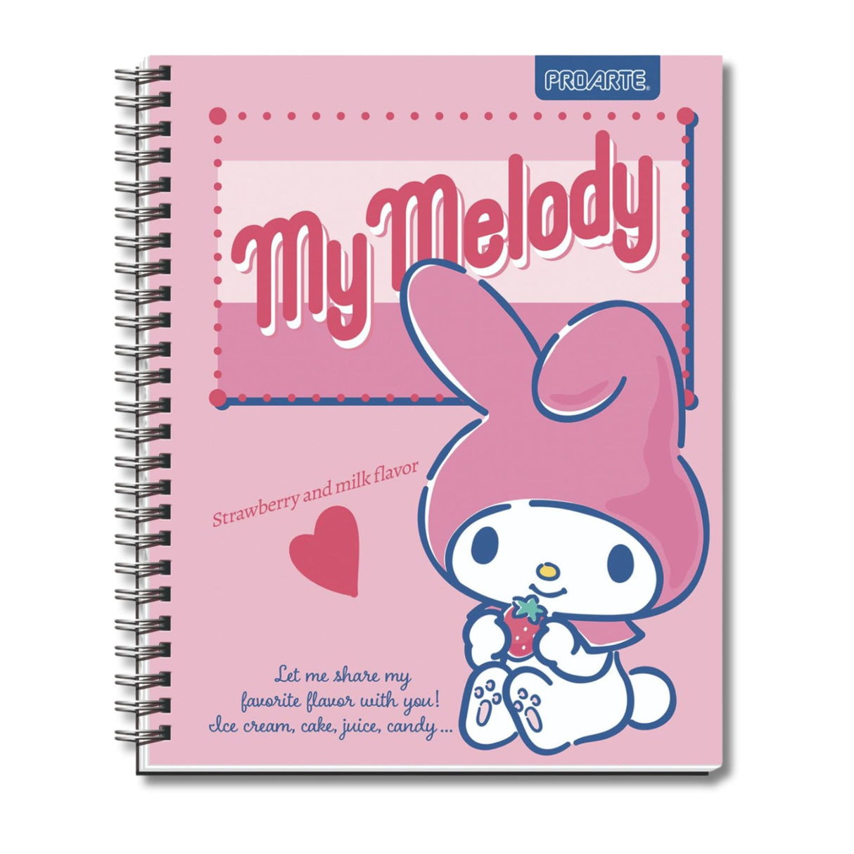 Proarte - Cuaderno Universitario My Melody 100 h 7 mm