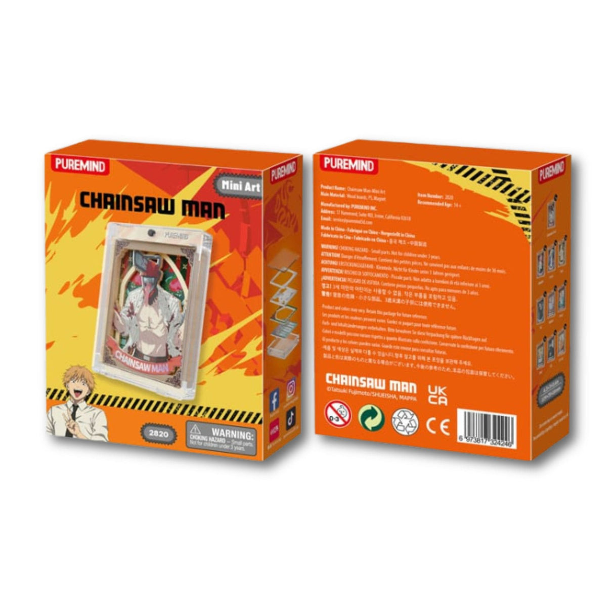 Puremind - Blind Box Mini Art Chainsaw Man