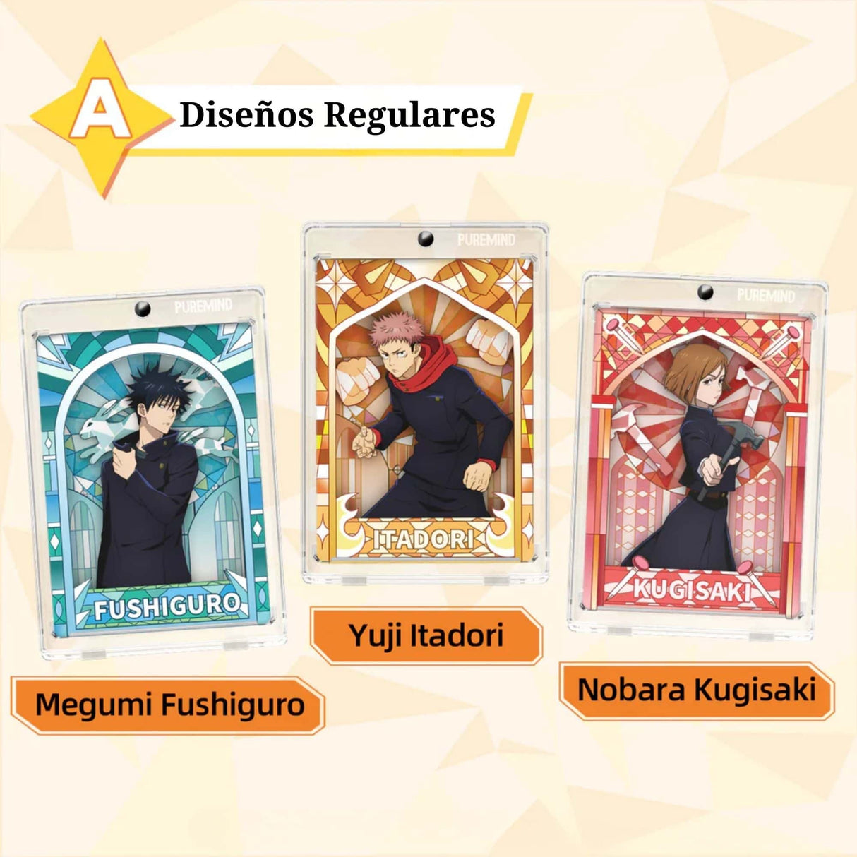 Puremind - Blind Box Mini Art Jujutsu Kaisen Sorcery Prism Pane