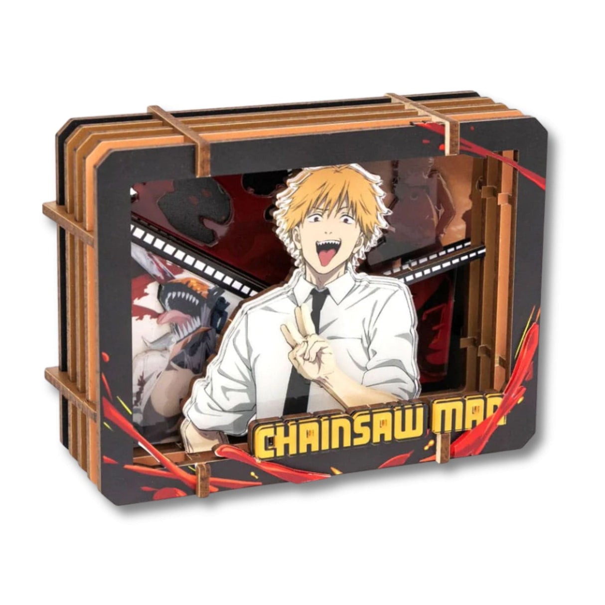 Puremind - Puzzle 3D Chainsaw Man Wooden Gallery Denji