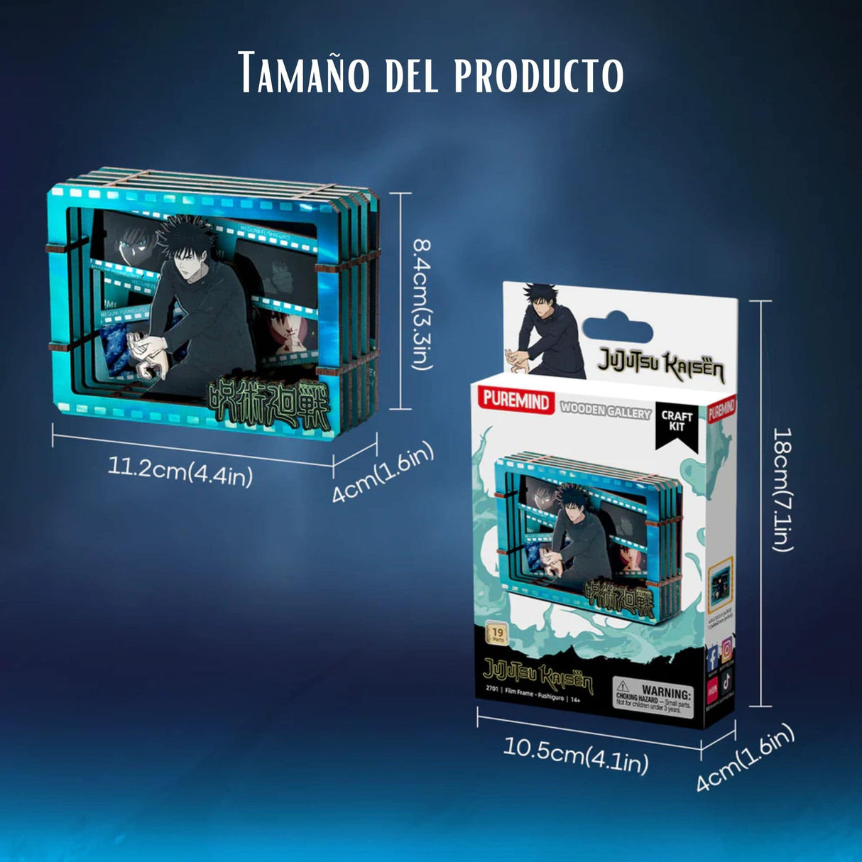 Puremind - Puzzle 3D Jujutsu Kaisen Megumi Fushiguro