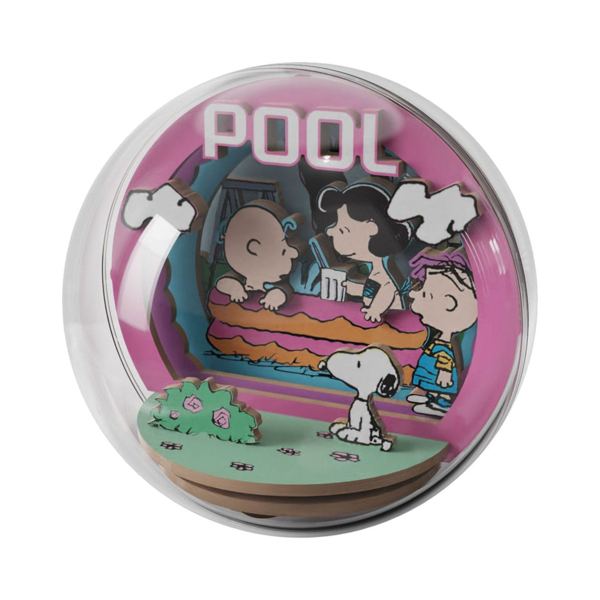 Puremind - Puzzle 3D Snoopy Cool Pool Crystal Ball