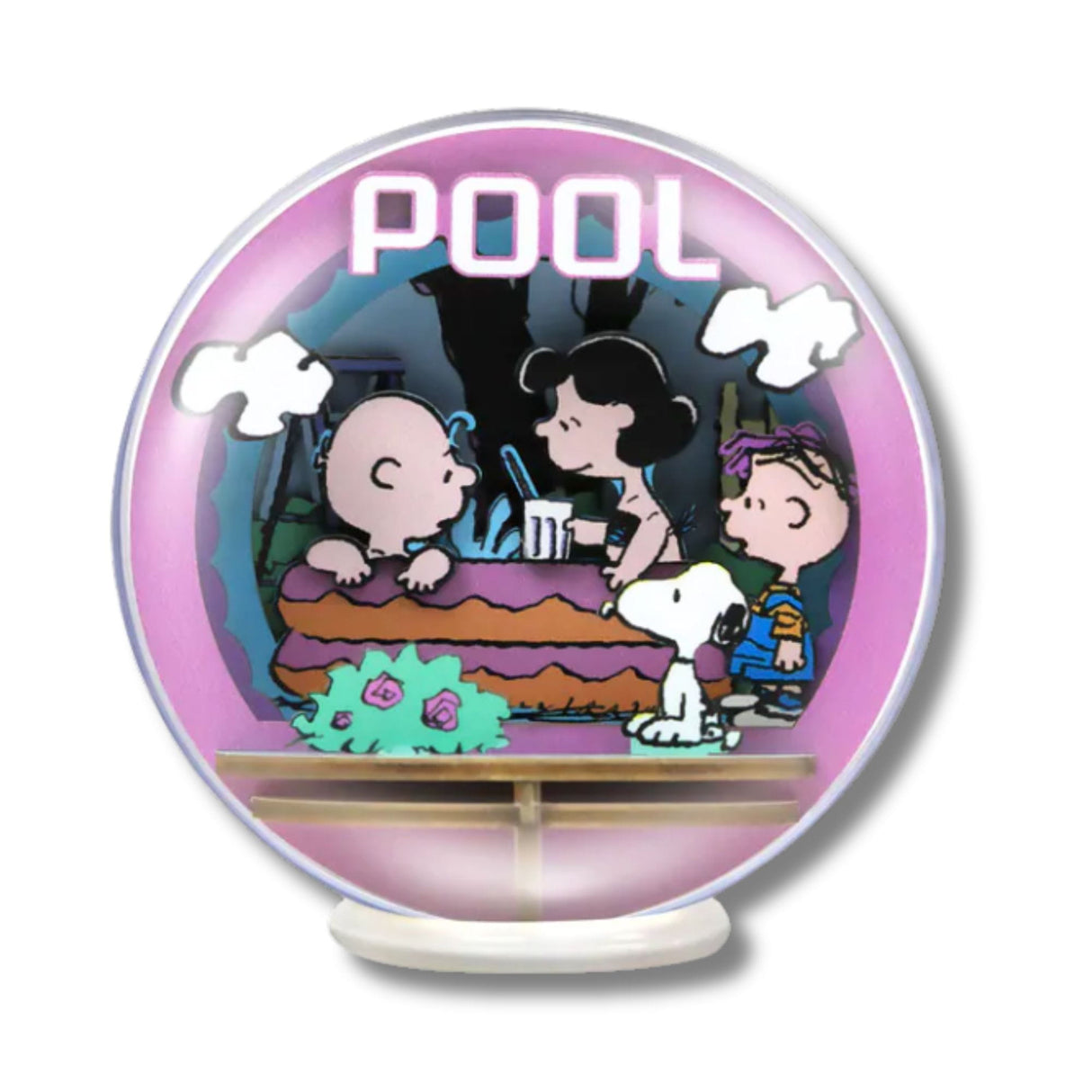 Puremind - Puzzle 3D Snoopy Cool Pool Crystal Ball