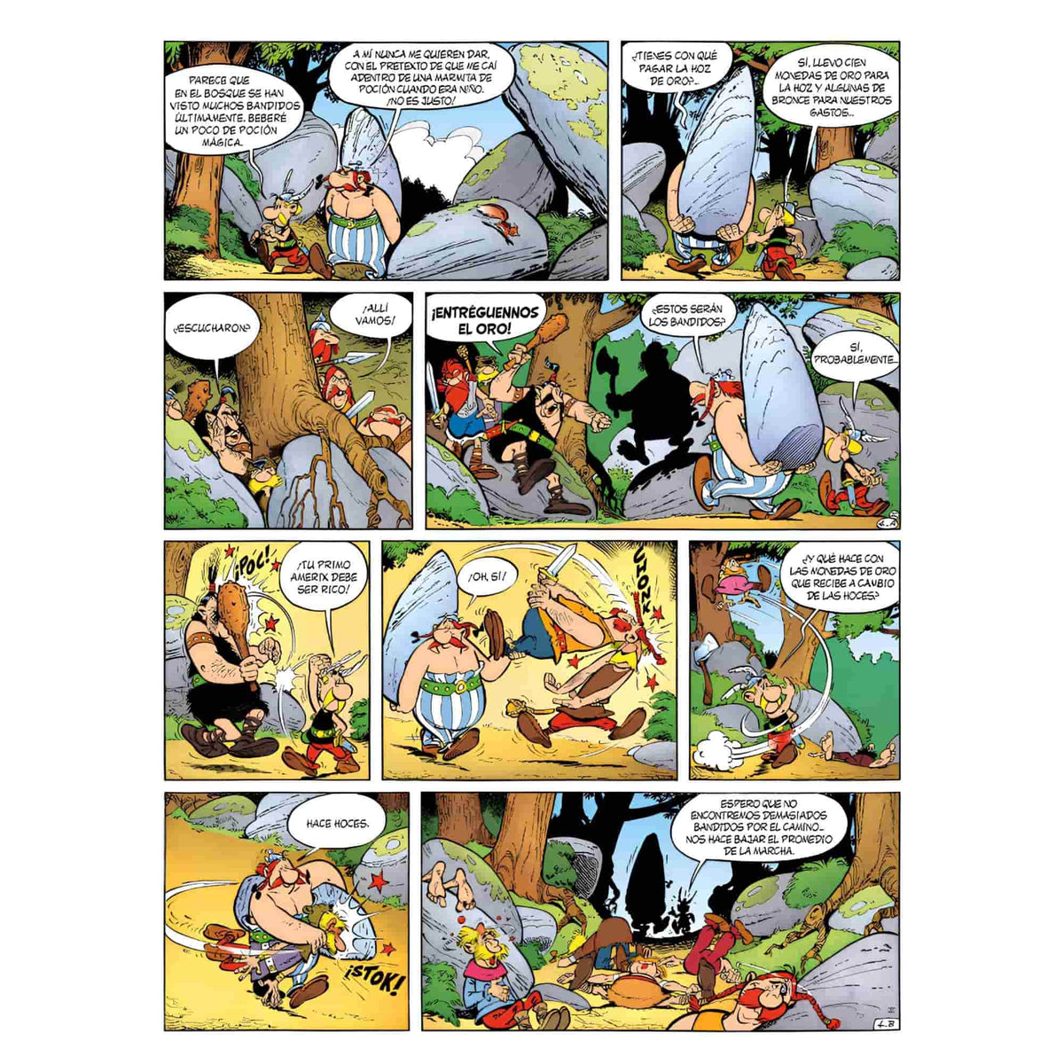 Asterix 02 - La Hoz De Oro - Goscinny y Uderzo