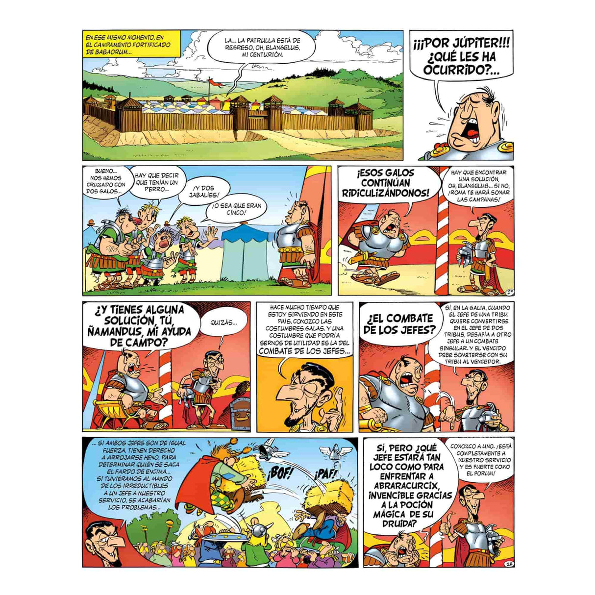 Asterix 07 - El Combate De Los Jefes - Goscinny y Uderzo